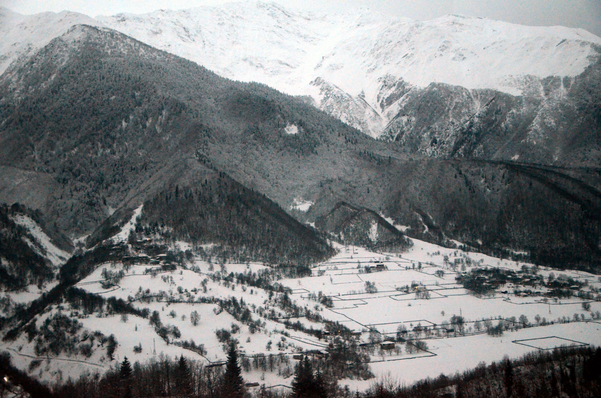 Mestia - Zugdidi road - Georgia
