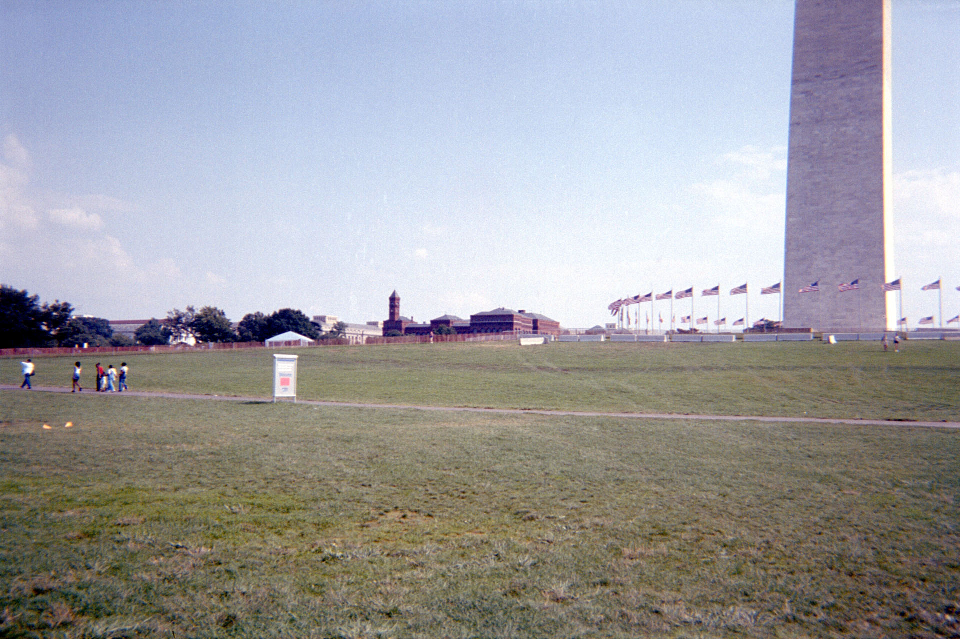 Smithsonian Institution Building & Washington Monument