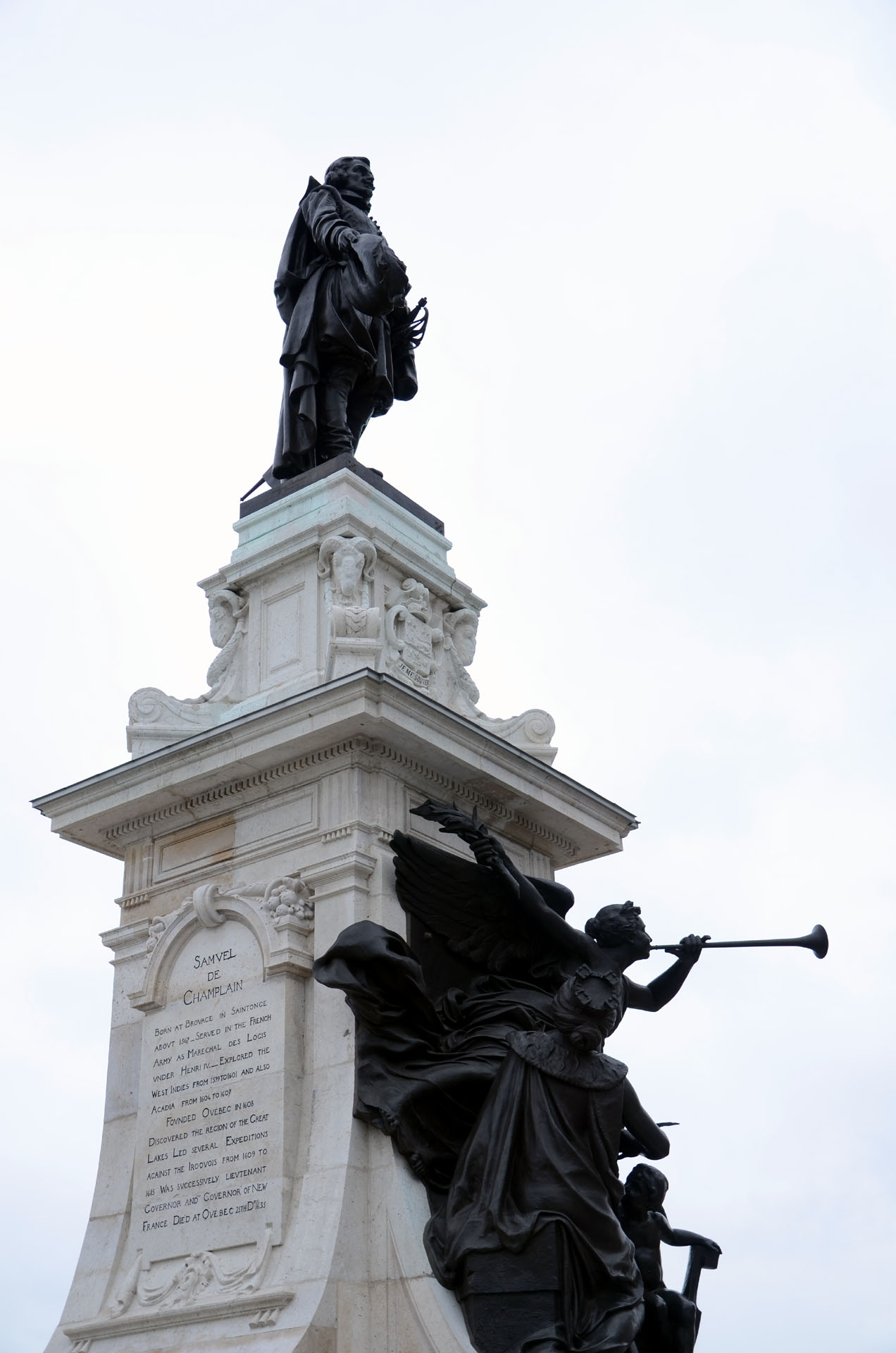 Champlain Statue