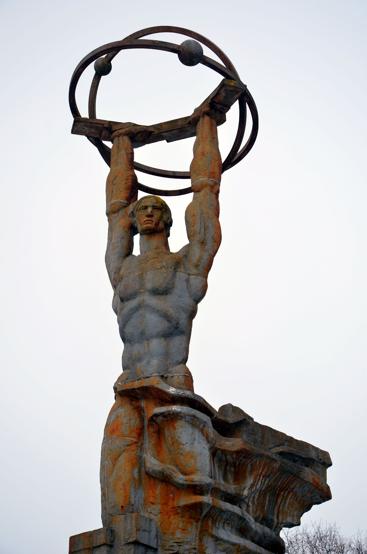 Peaceful Atom Statue