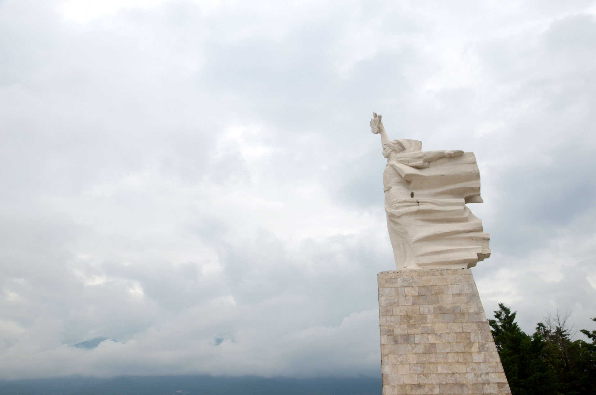 Mother Albania Statue