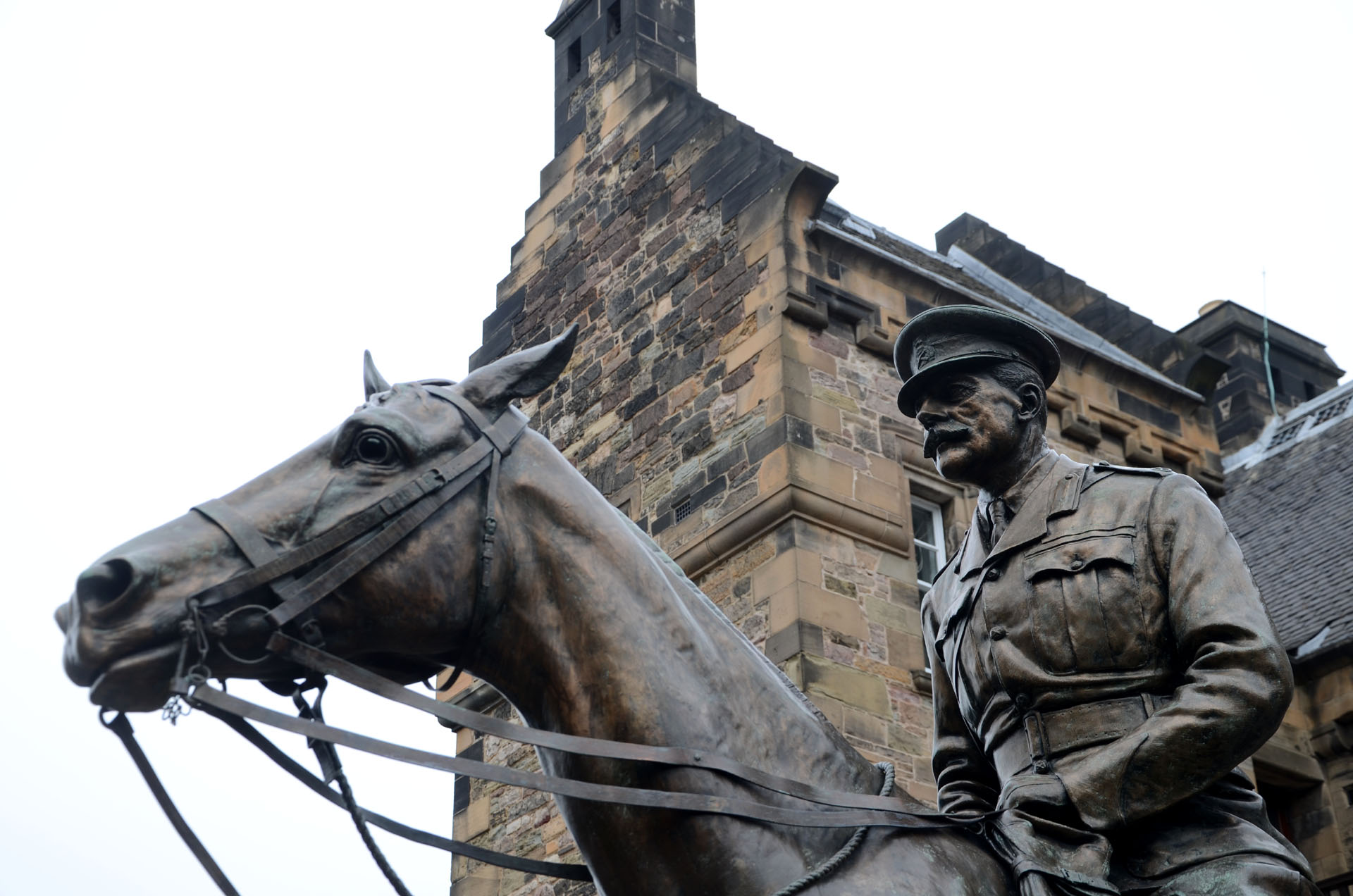 Douglas Haig Statue - Edinburgh Castle